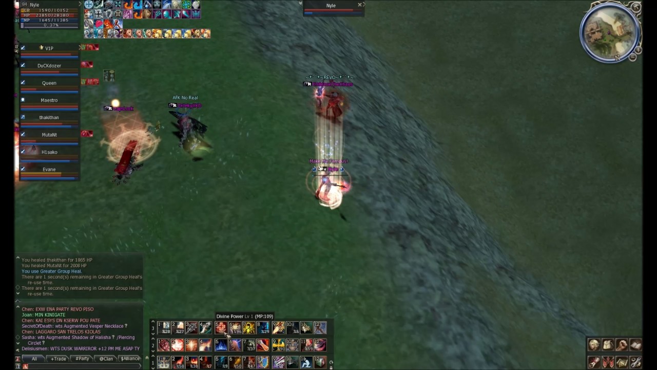 Lineage 2 Epic Emperors Clan Mass Pvp + 1vs1