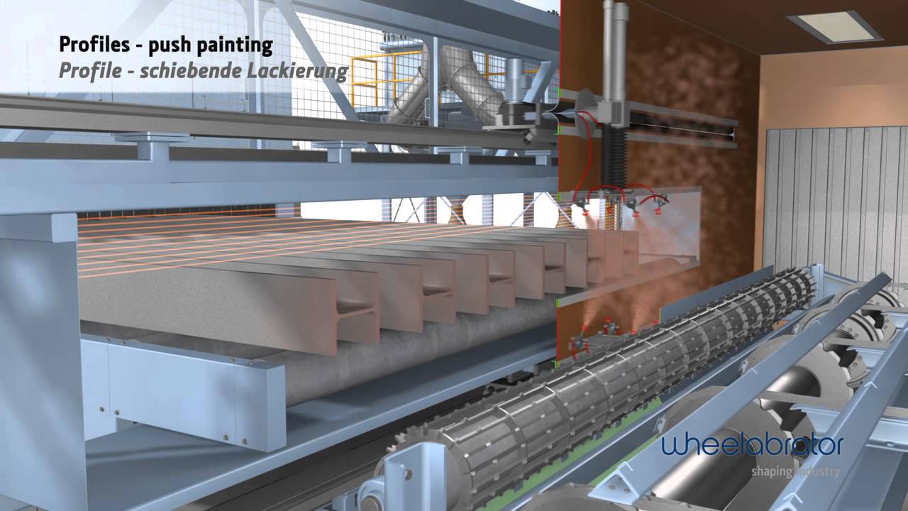 WHEELABRATOR GROUP - Konservierungsanlage / Preservation Line