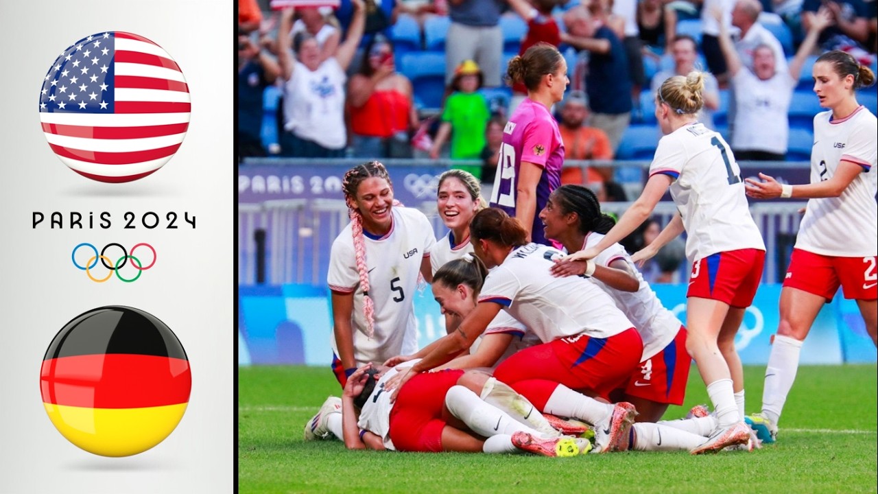 [ Semi - Final ] USA vs Germany | Extended Highlights | Paris 2024