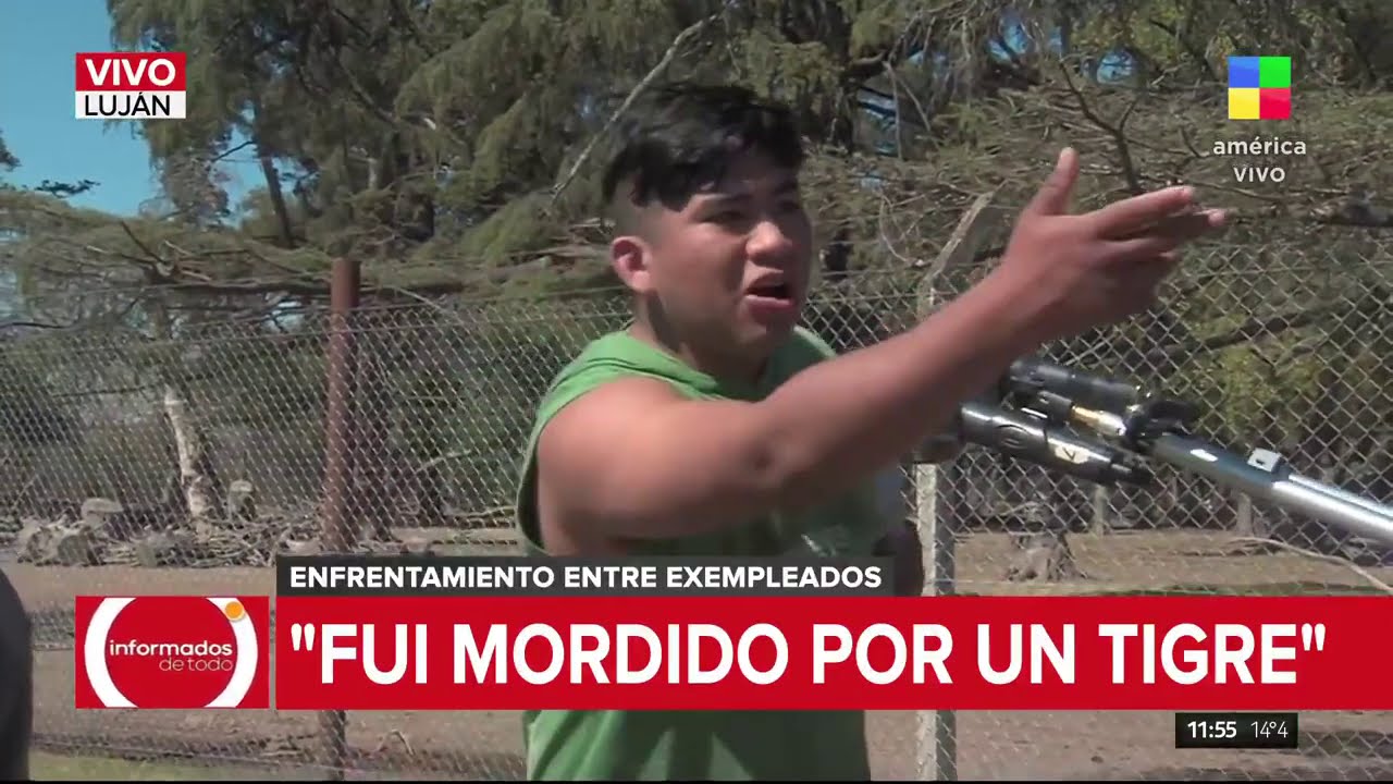 Tensión y gritos en la clausura del Zoo de Luján