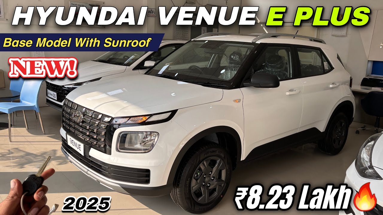 2024 Hyundai Venue E Plus | Hyundai Venue Base Model with Sunroof ✅ | Venue E Plus features, Price