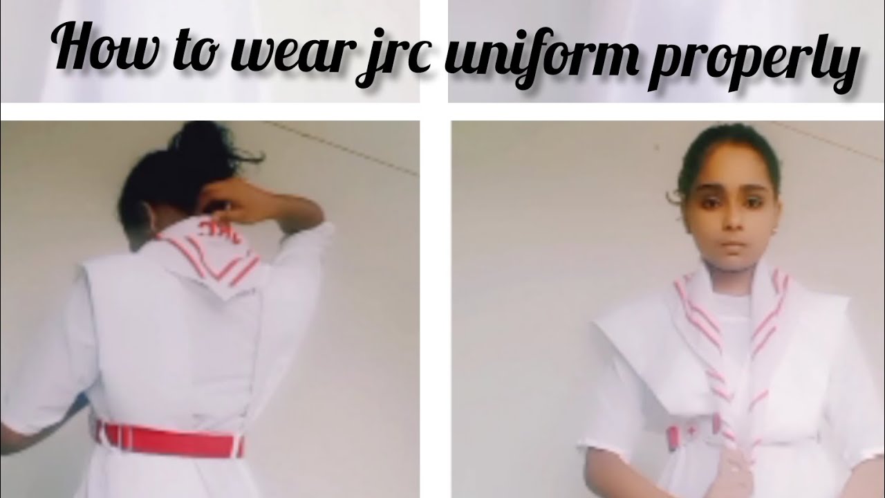 HOW TO WEAR JRC UNIFORM PROPERLY👍🏻💯🔥