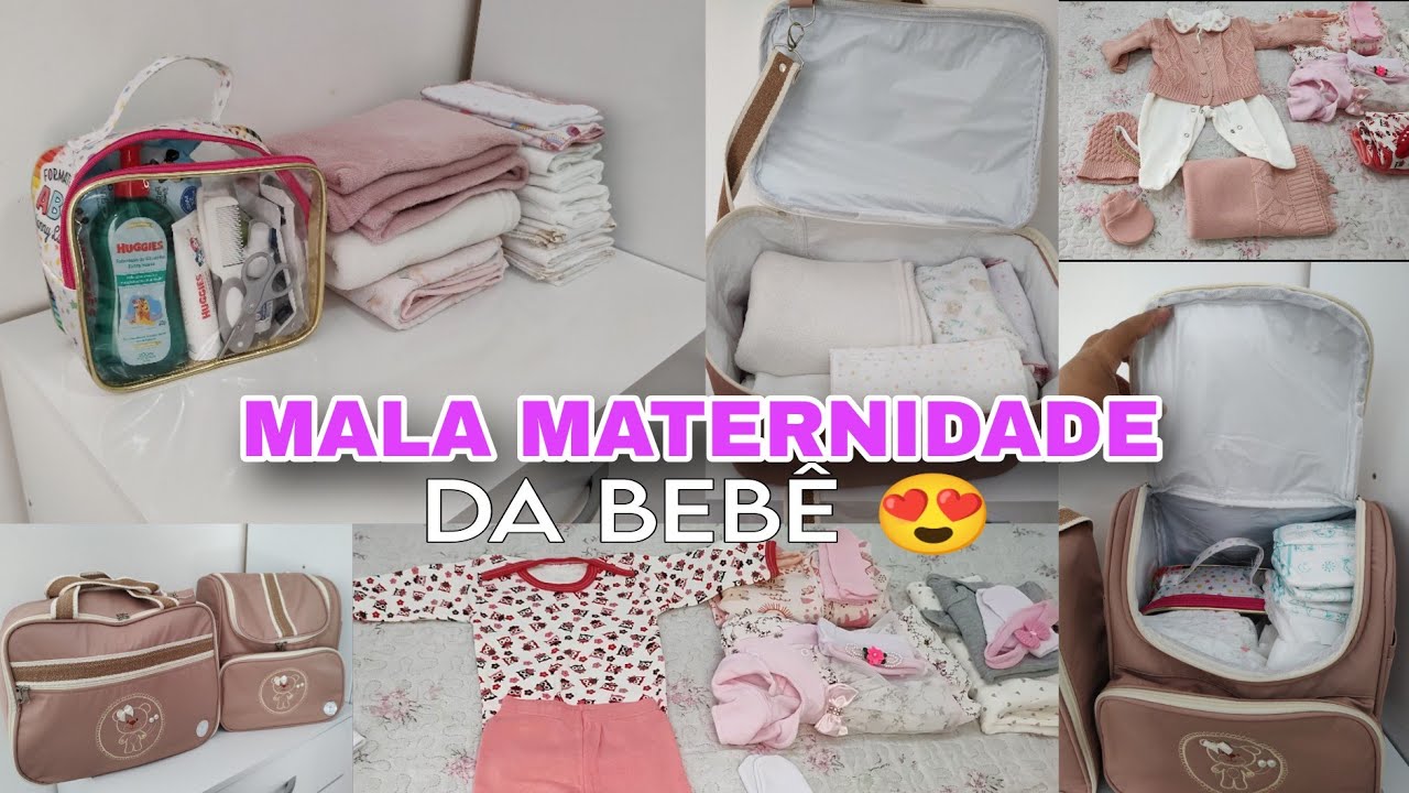 ARRUMANDO A MALA MATERNIDADE DA MINHA BEBÊ 😍 pelo SUS 🏥