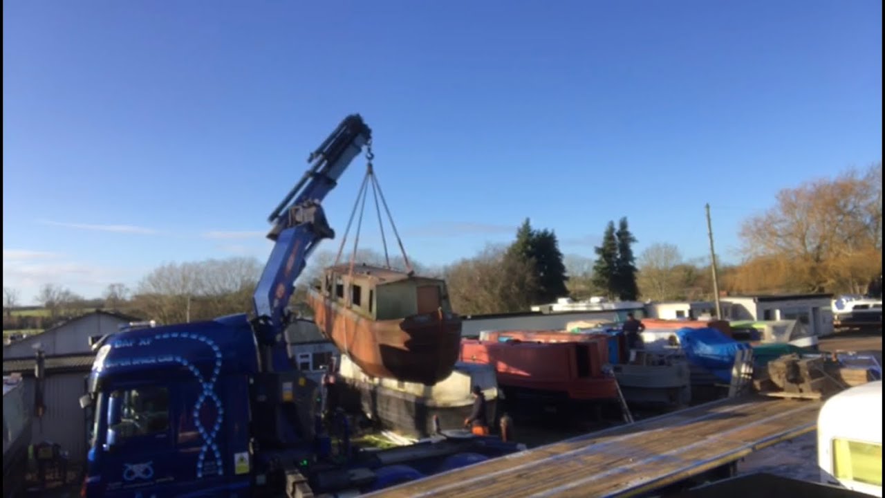 61. Floor access and a flying Narrowboat