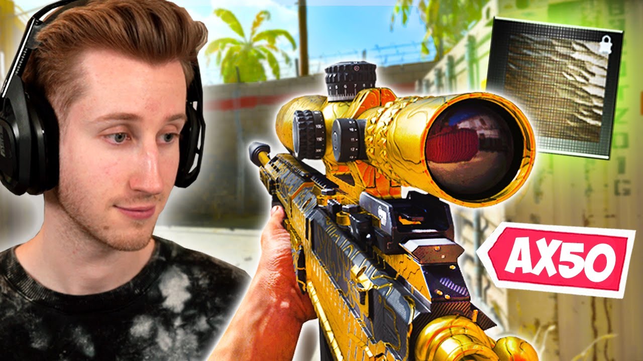AX50 AUF OBSIDIAN .. SCHNELL OBSIDIAN TARNUNG ERSPIELEN! (Modern Warfare Warzone)