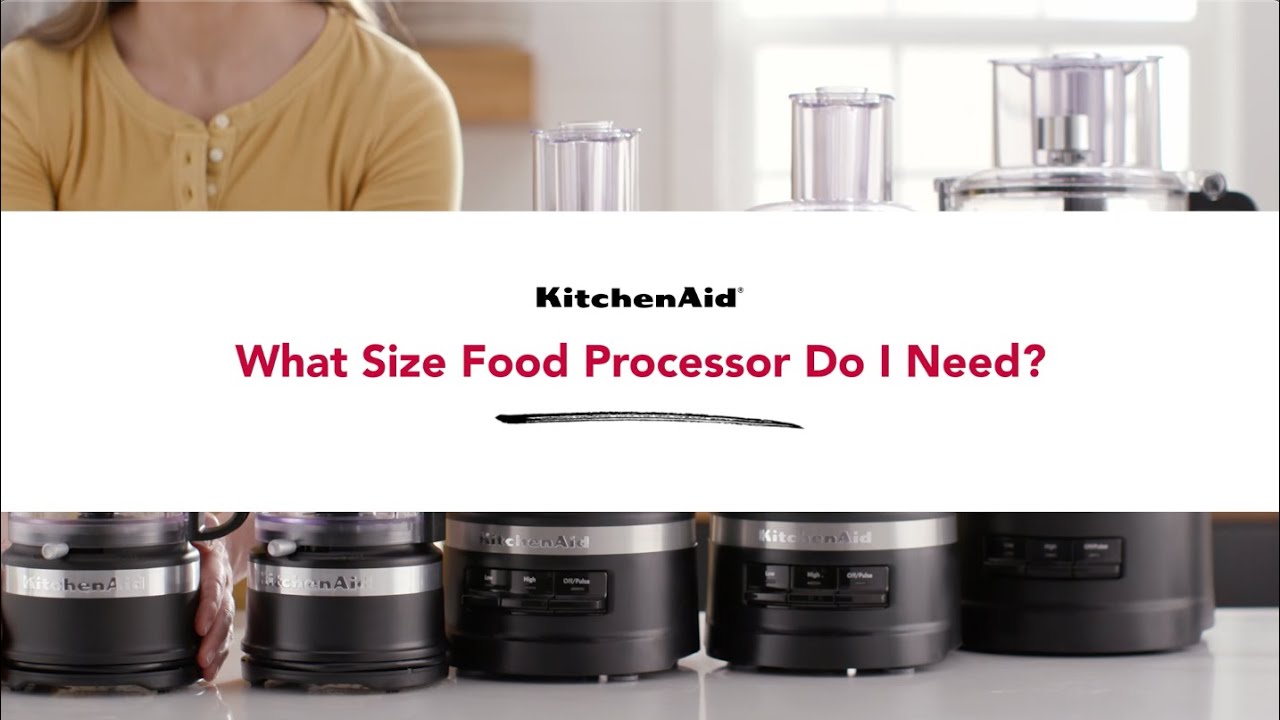What Size Food Processor Do I Need?
