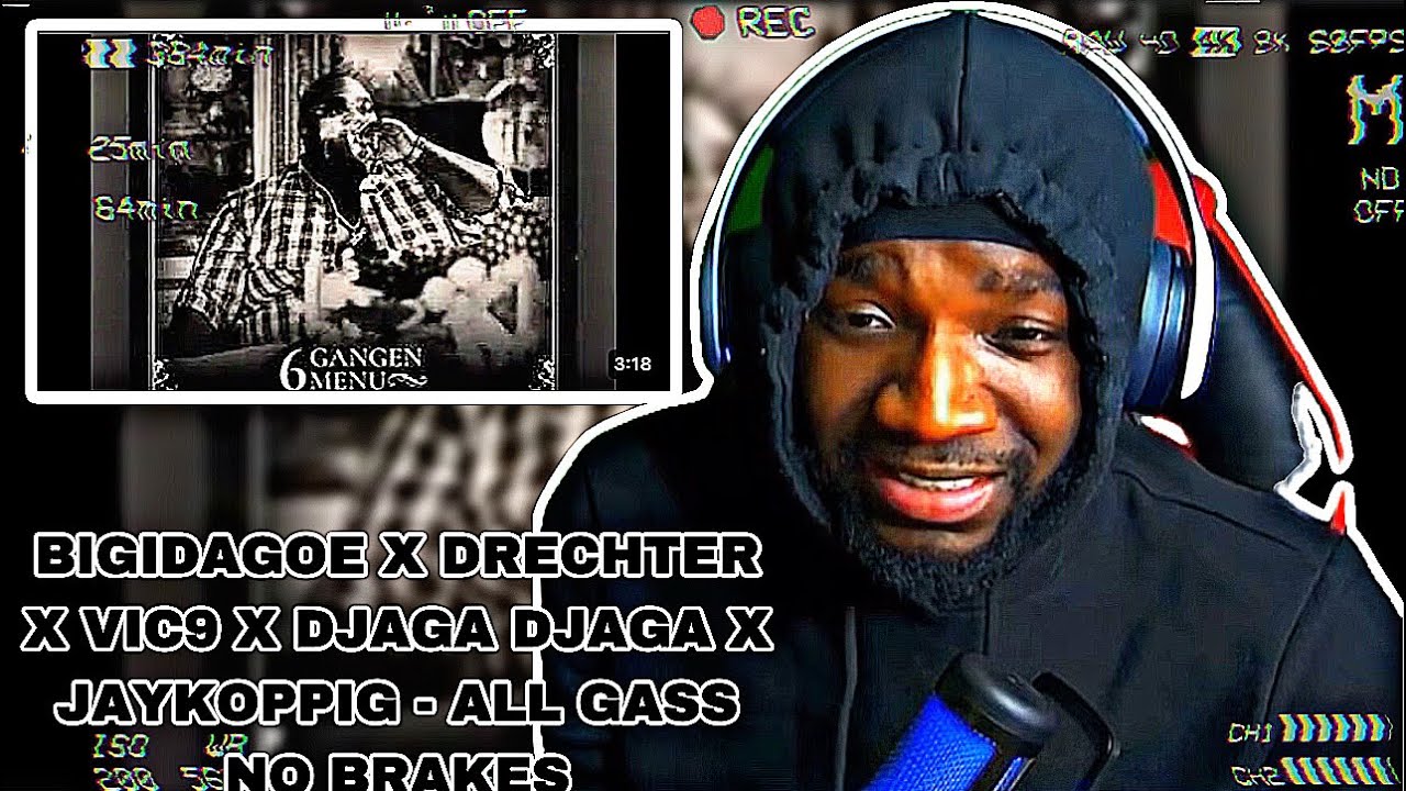 Bigidagoe x Drechter x Vic9 x Djaga Djaga x Jaykoppig - All Gass No Brakes | REACTION