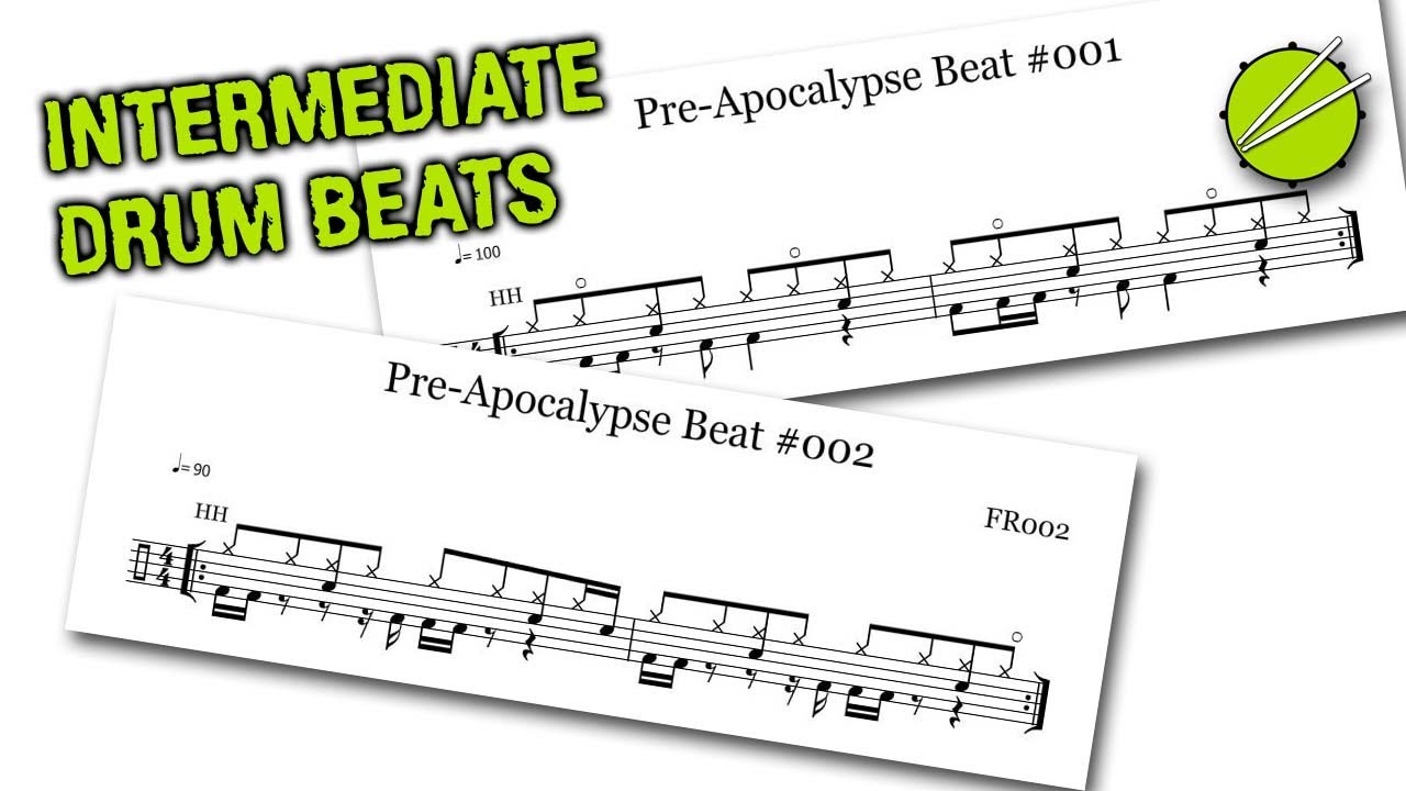9 Free Apocalyptic Drum Beats - Sheet Music and Audio