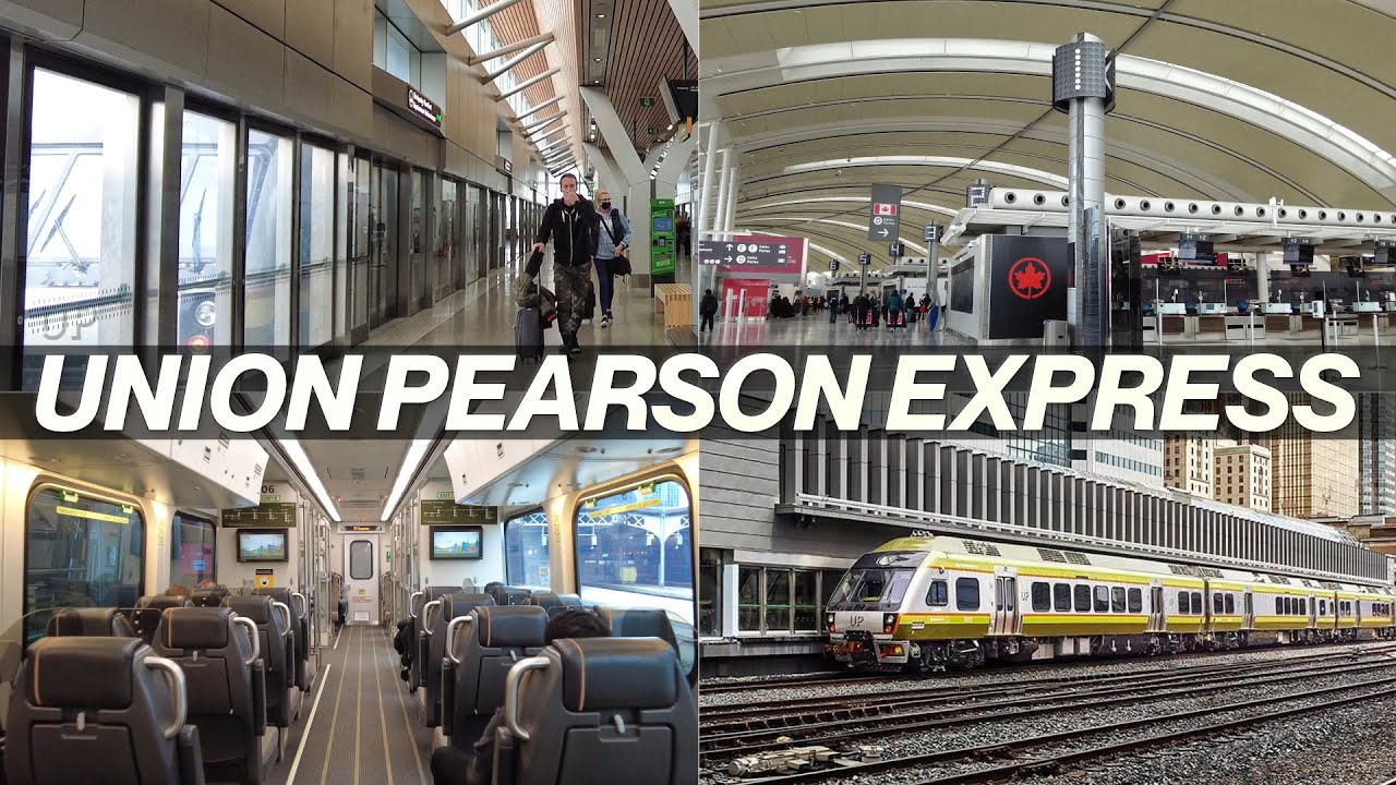 UP Express Air Rail Link - Union Station to Toronto Pearson