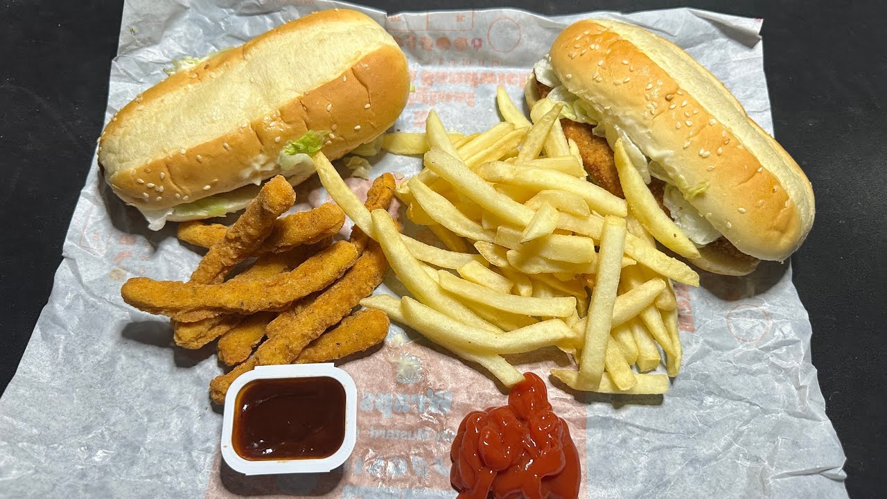 ASMR Burger King Eating Whispered Ramble Mukbang