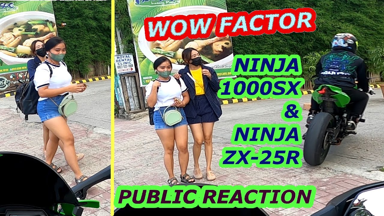 Ninja ZX-25R And 1000SX City Rides Meet Up || Public Reaction