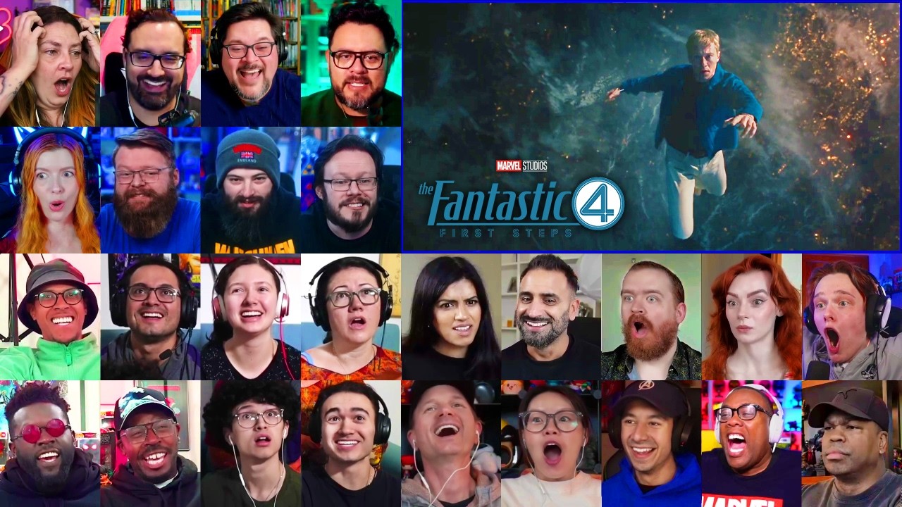 The Fantastic Four: First Steps | Official Trailer | 2025 | Reaction Mashup
