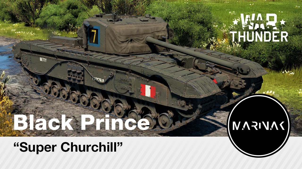 War Thunder CZ #161 │ Black Prince │ Super Churchill
