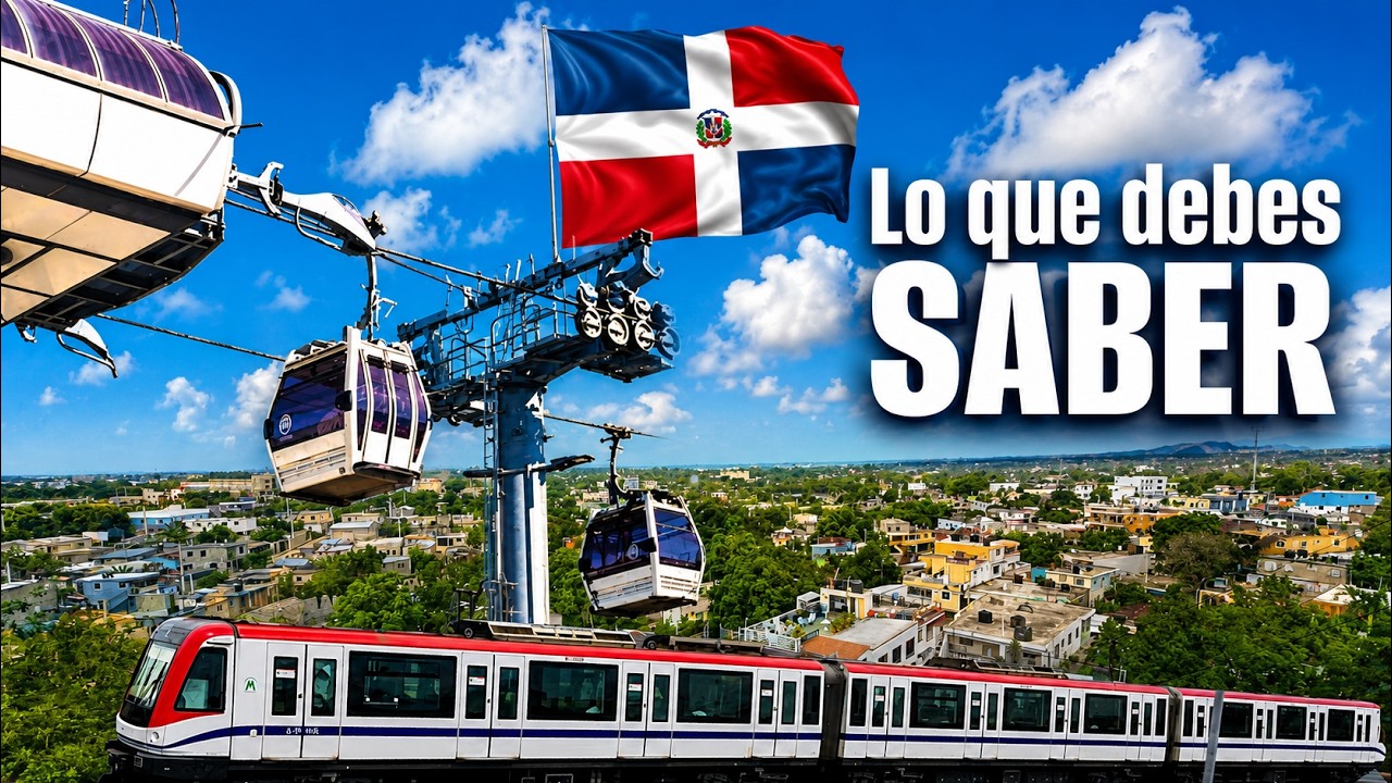 METRO y TELEFÉRICO de Santo Domingo. POV 🇩🇴
