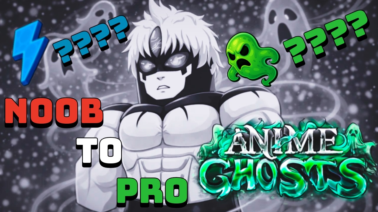 GOING NOOB TO PRO in Anime Ghost!!! NEW BEST ANIME SIMULATOR GAME!!!(Roblox)