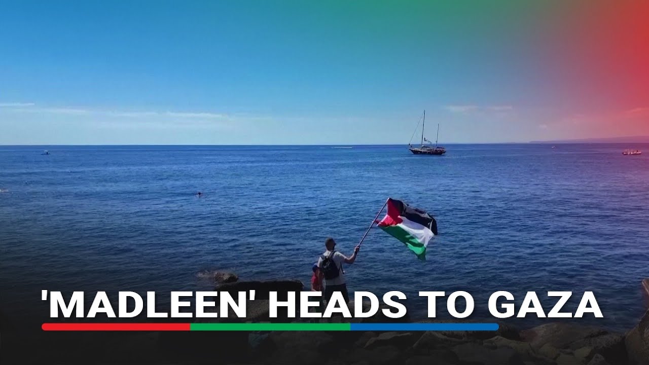 Freedom Flotilla sets sail again on aid mission to Gaza | ABS-CBN News