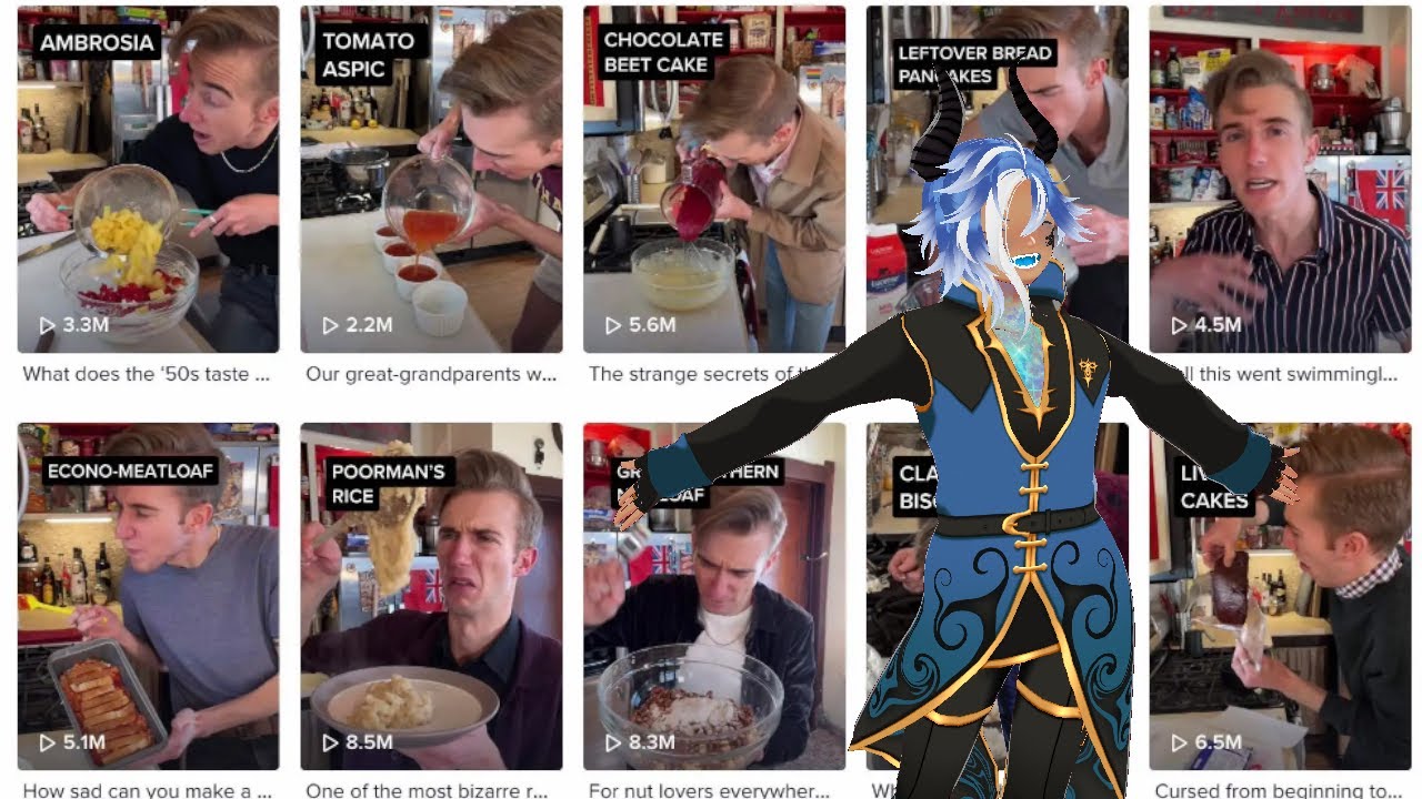 Chef Ryuga Reacts to B. Dylan Hollis Videos Part 15! #food #vtuber