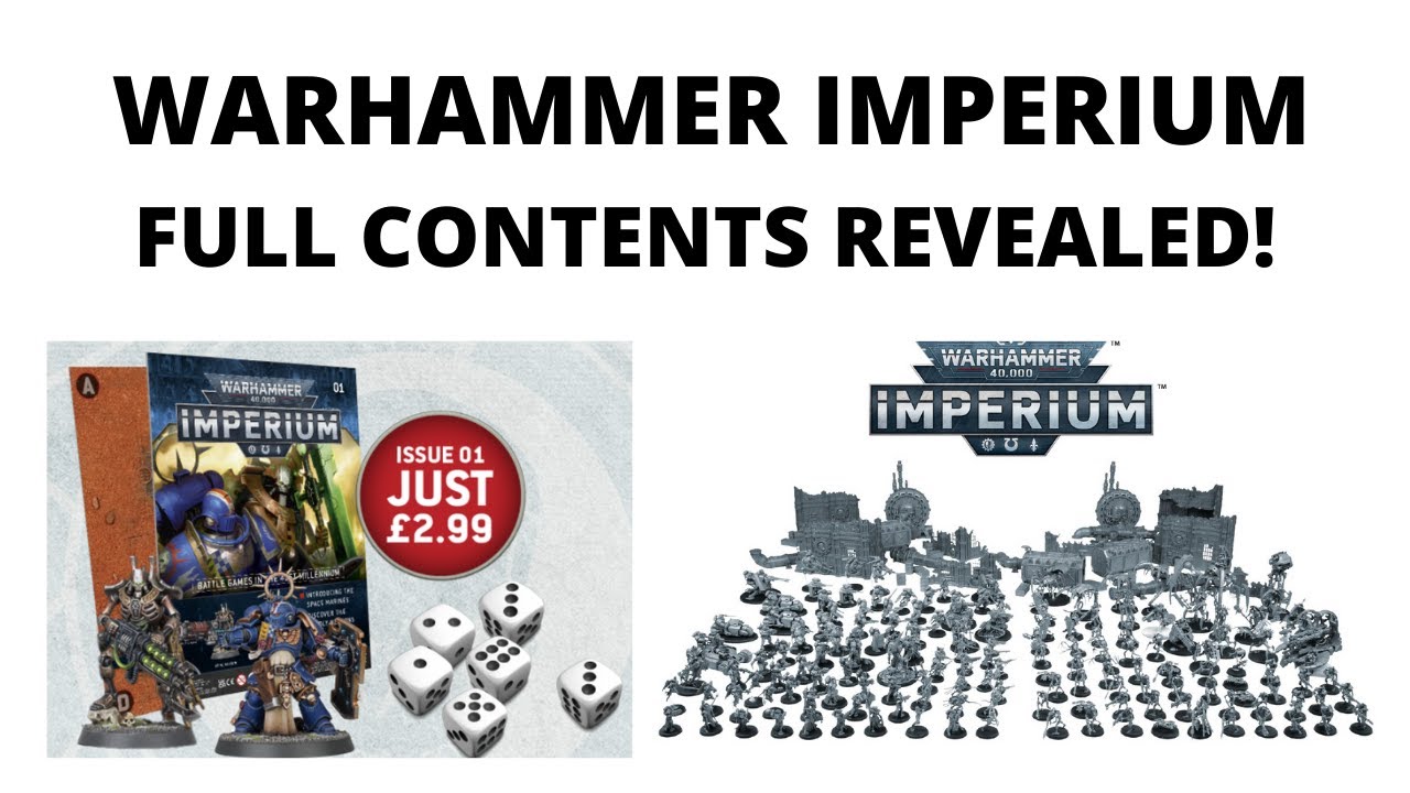 Warhammer 40K: Imperium Magazine - Full Contents Revealed!