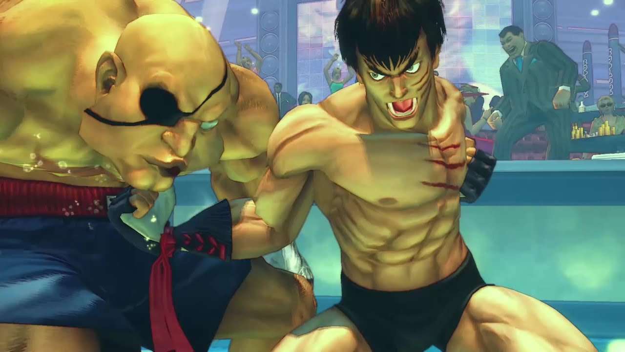 Ultra Street Fighter IV – Сагат против Фэй Лонга
