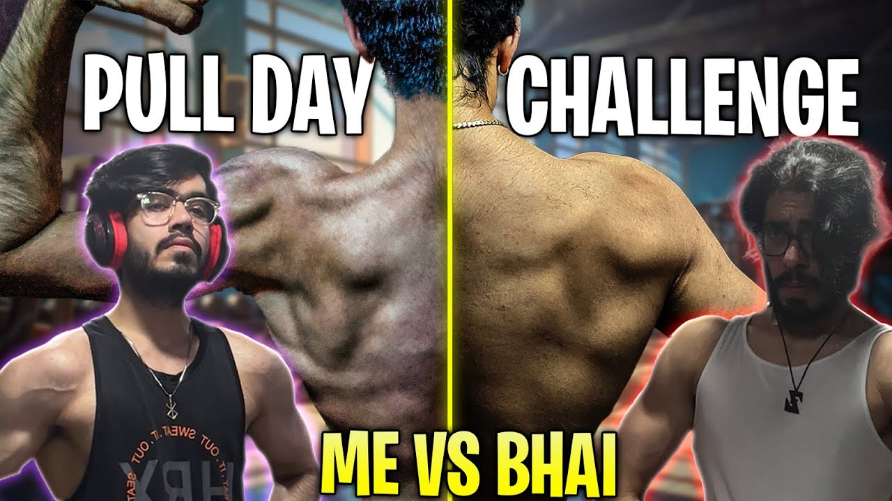 Insane Pull Day Challenge | Vyuk vs @priffith
