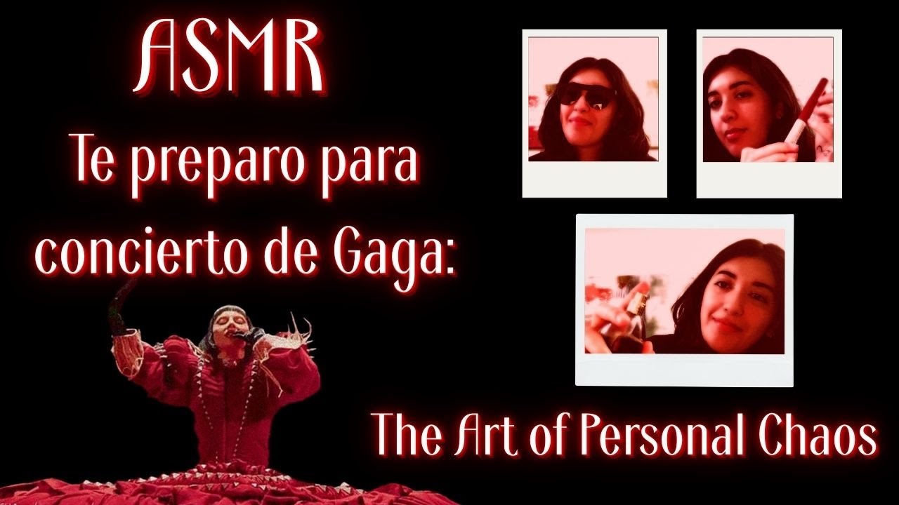 ASMR: Te maquillo para el concierto de Gaga (Soft Spoken)