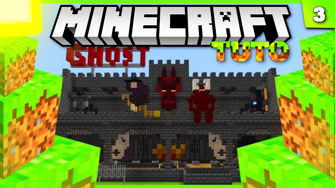 TUTO COMMENT FAIRE LE TRAIN FANTOME GHOST SUR MINECRAFT !