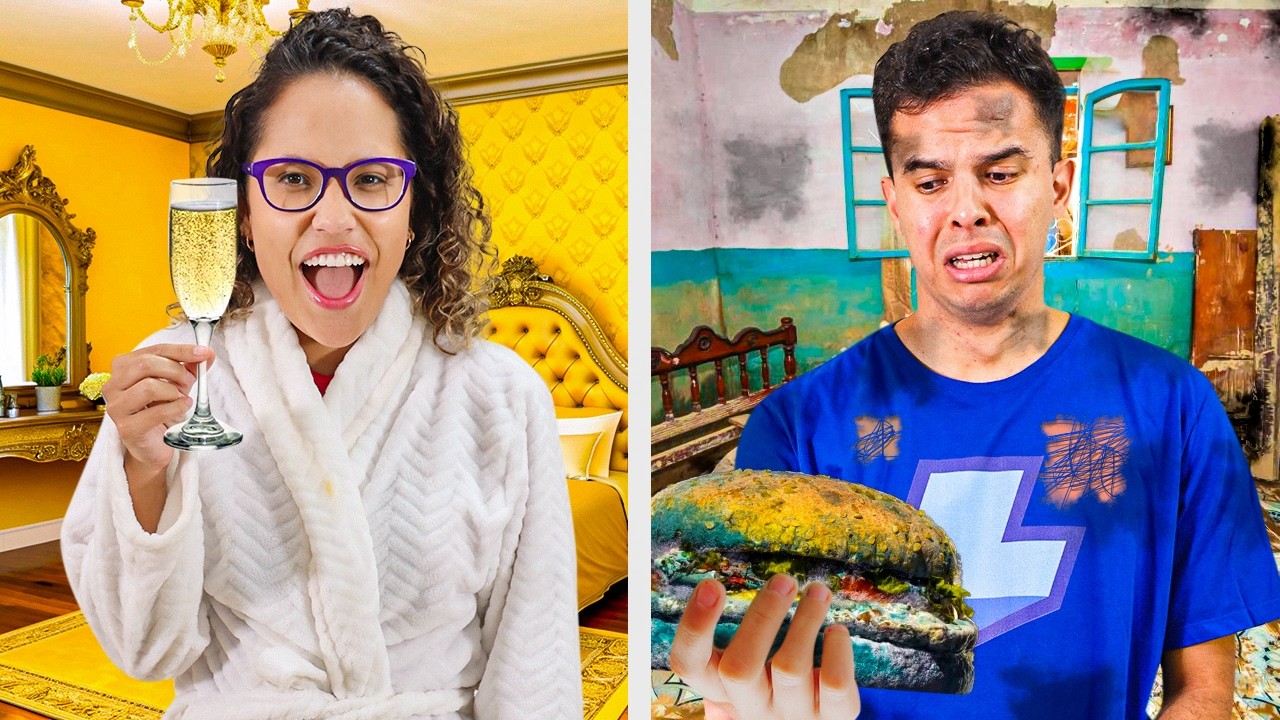 DIVIDIMOS O NOSSO QUARTO NO MEIO E O ÚLTIMO A SAIR DA SUA METADE, VENCE!