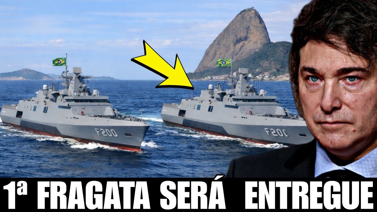 1ª DE 8 FRAGATAS SERÁ  ENTREGUE A MARINHA! MUITO MAIS
