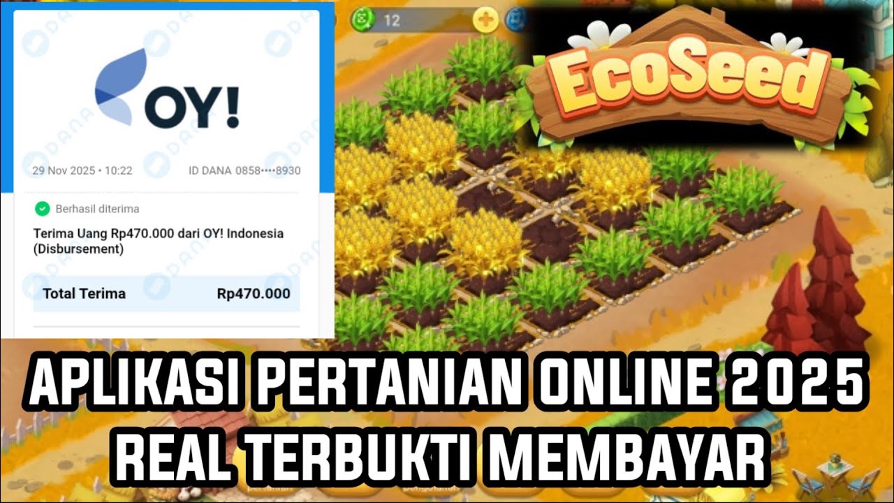 Tutorial Hasilkan Uang Di Game Pertanian Online ECOSEED