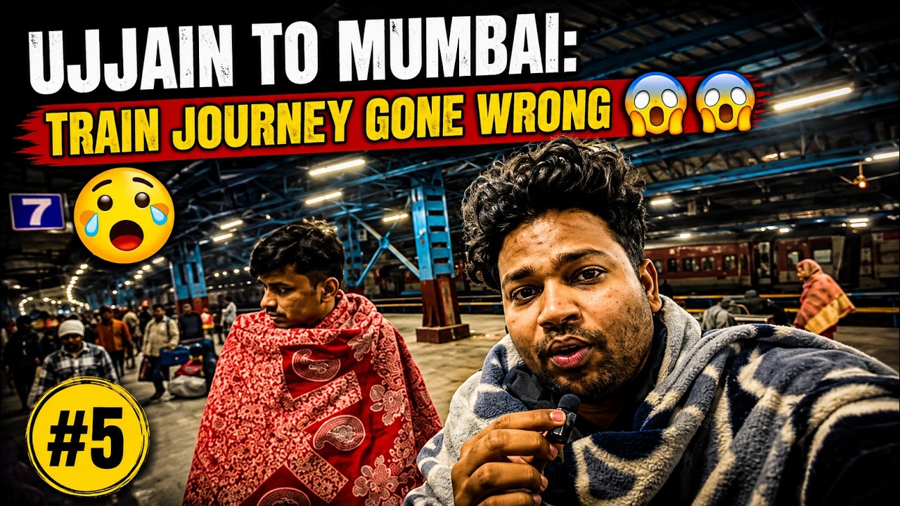 Ujjain to Mumbai: Train Journey Gone Wrong 😂🚆