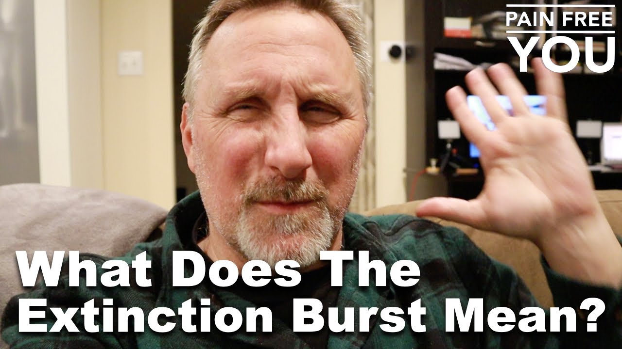 What Does and Extinction Burst Mean?