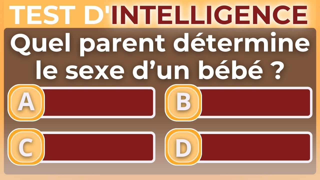 SEULS LES SENIORS AU RAISONNEMENT SOLIDE BRILLENT DANS CE QUIZ DIFFICILE