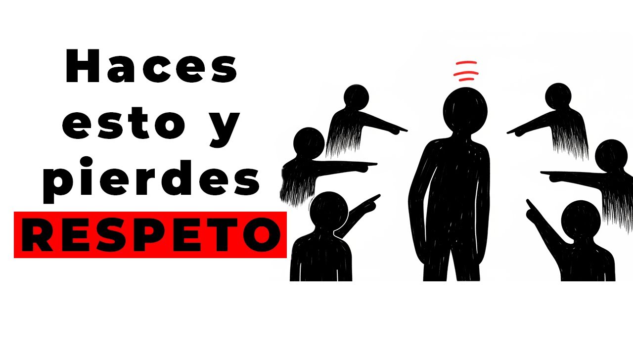 Comportamientos sutiles que hacen que la gente te pierda el RESPETO al instante
