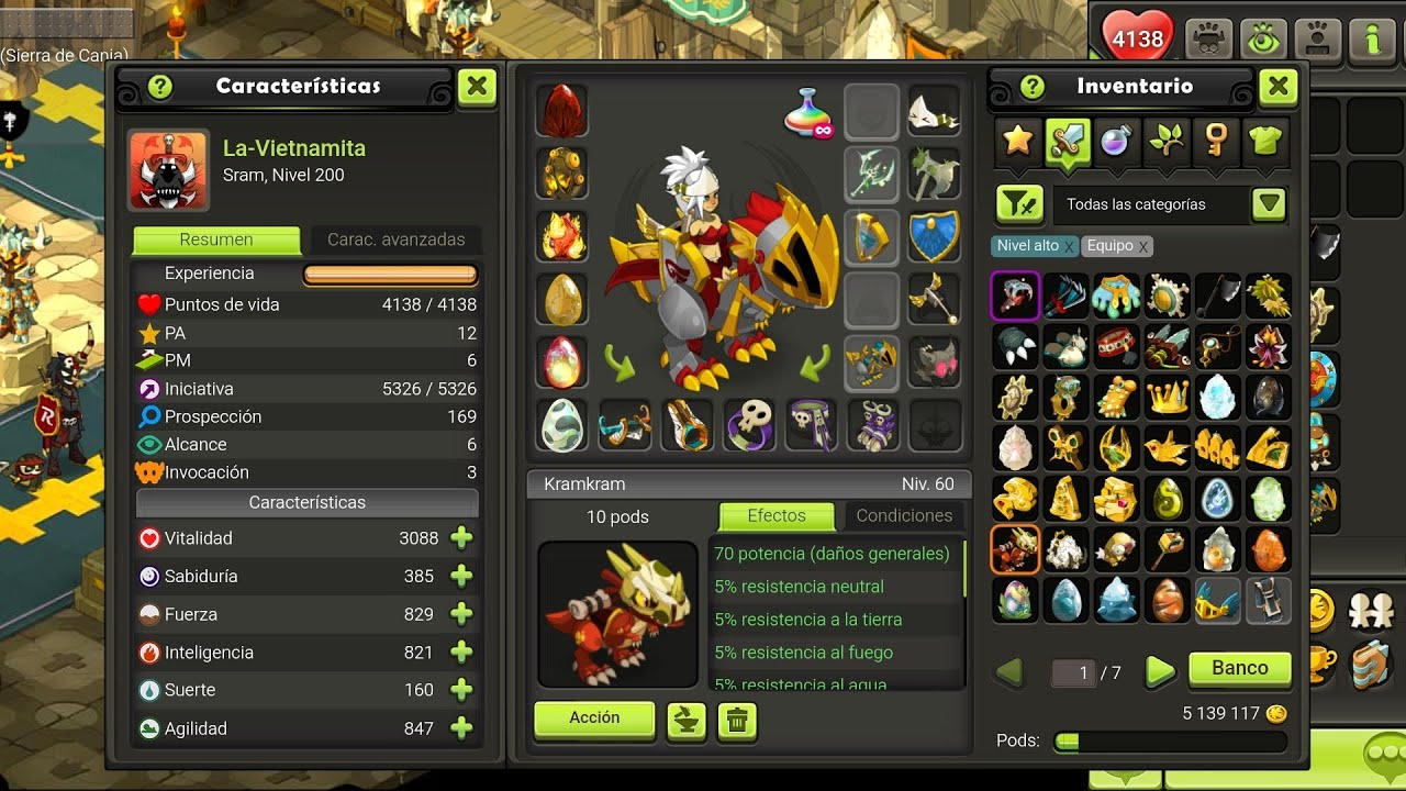 [Dofus Touch] Sram Trielemental vs anu/yop 🔥🥵🥵