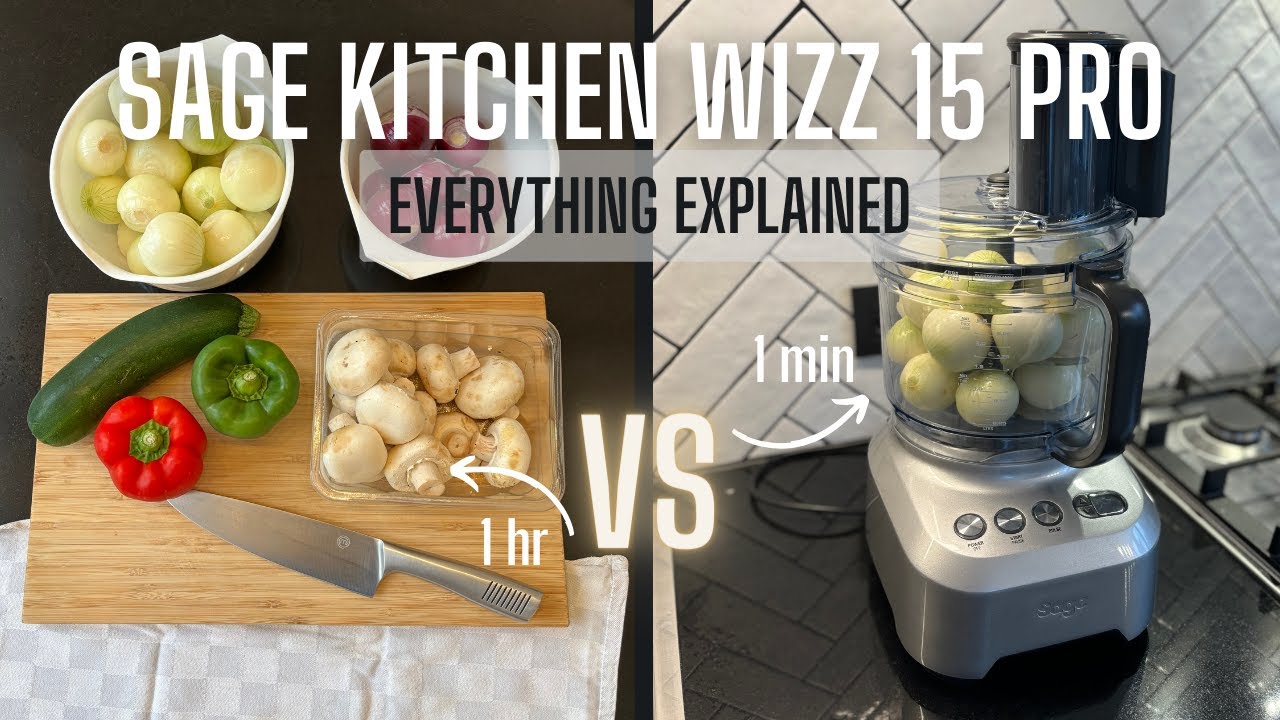 Everything you wanted to know about the ‘Sage Kitchen Wizz 15 pro’| Review + 3 tests