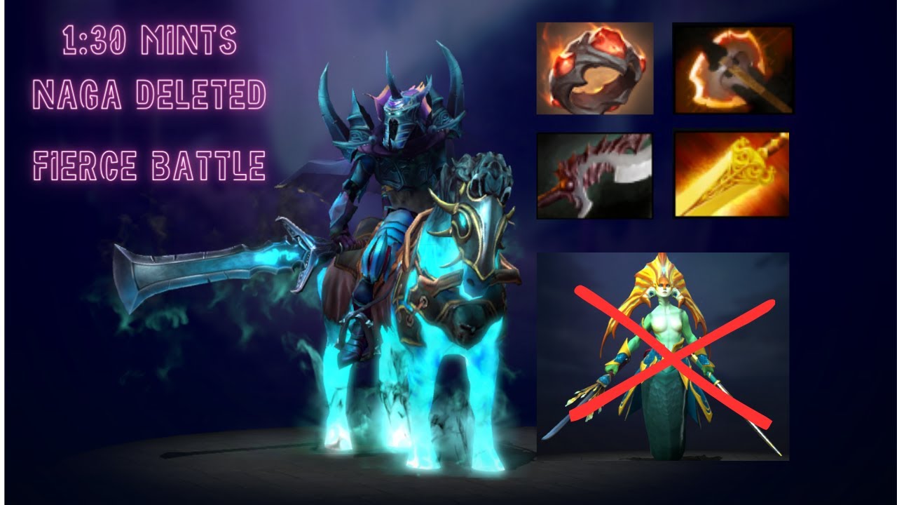 Dota 2 Abaddon Offlane  gameplay naga siren deleted (Play like a pro)