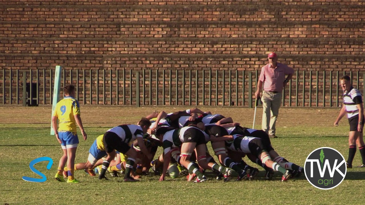 School Rugby Action - 1st Ermelo vs HTS Witbank 10-06-17