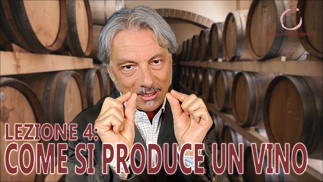 LEZ. 4/8 - CORSO DEGUSTAZ. - COME SI PRODUCE UN VINO