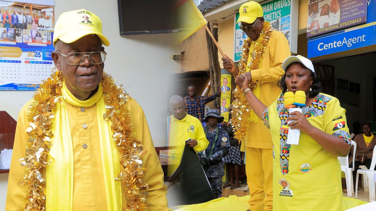 Prof. Ephraim Kamuntu and Peace Rugambwa surprised the people of Sheema South in Sheema District