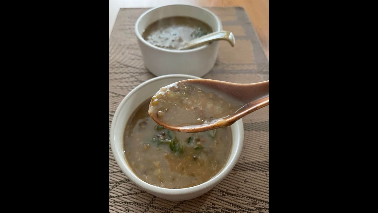 電子壓力煲食譜：臭草陳皮綠豆沙 | Mung Bean Sweet Soup #港式甜品 #instantpot #簡易食譜