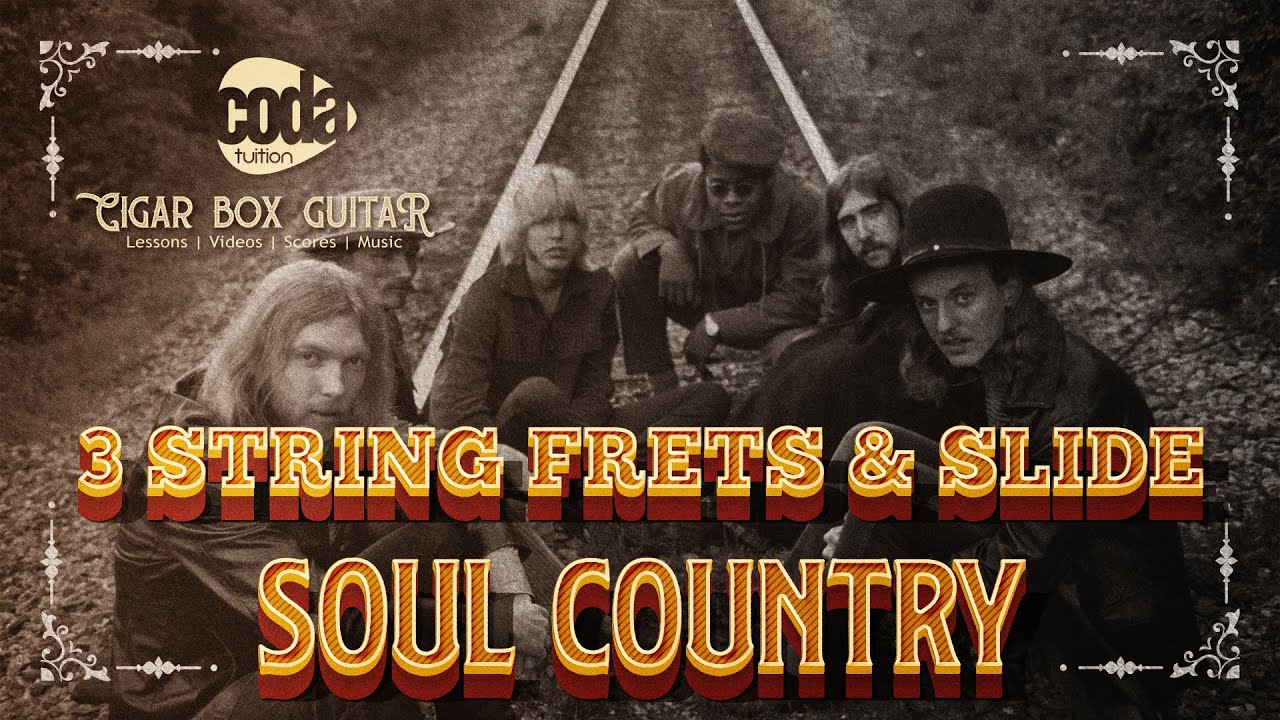 Cigar Box Guitar - 3 String Soul Country