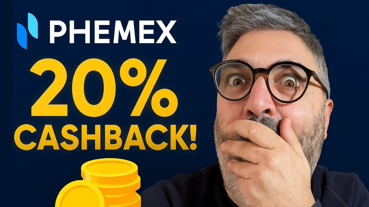 20% di Cashback sul primo Deposito su PHEMEX