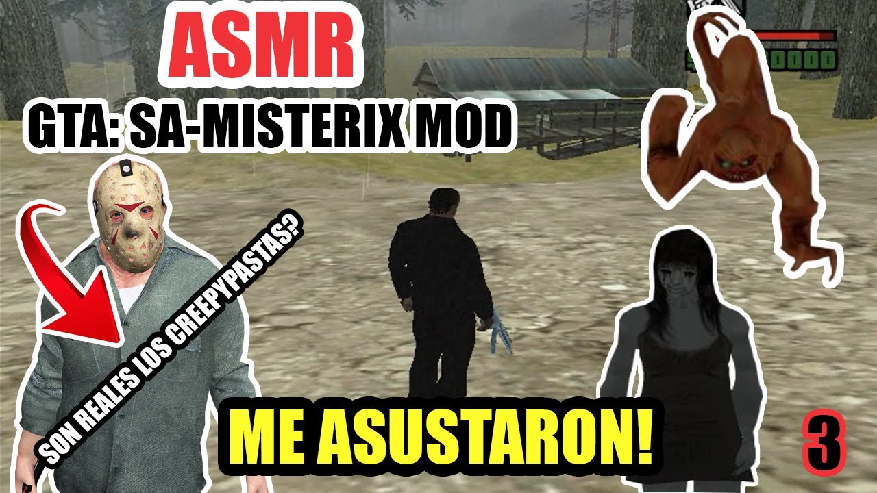 |GAMEPLAY ASMR|GTA: SAN ANDREAS- Misterix Mod - PARTE 3 #ASMR #ASMRGTASANANDREAS