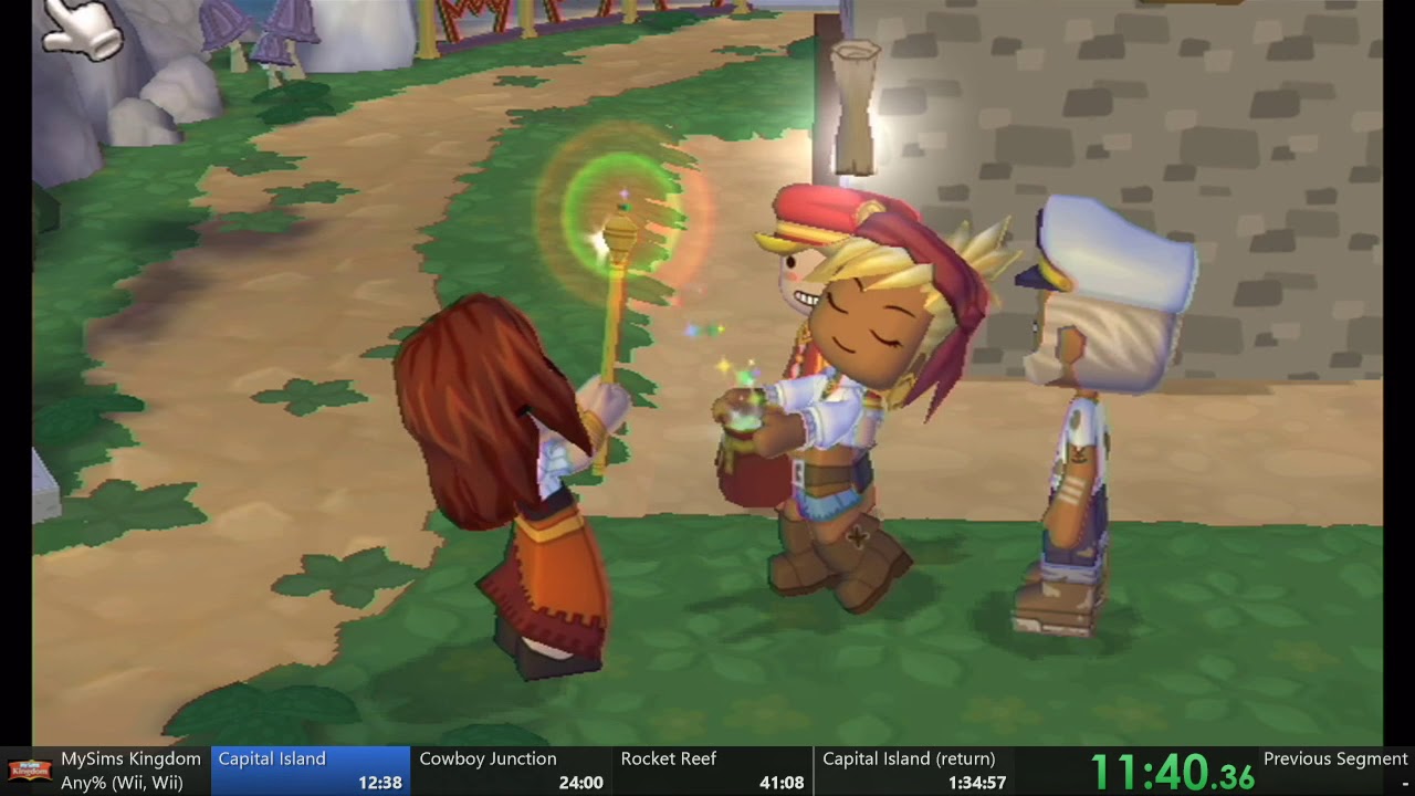 [Former WR] MySims Kingdom Any% Speedrun in 1:31:30