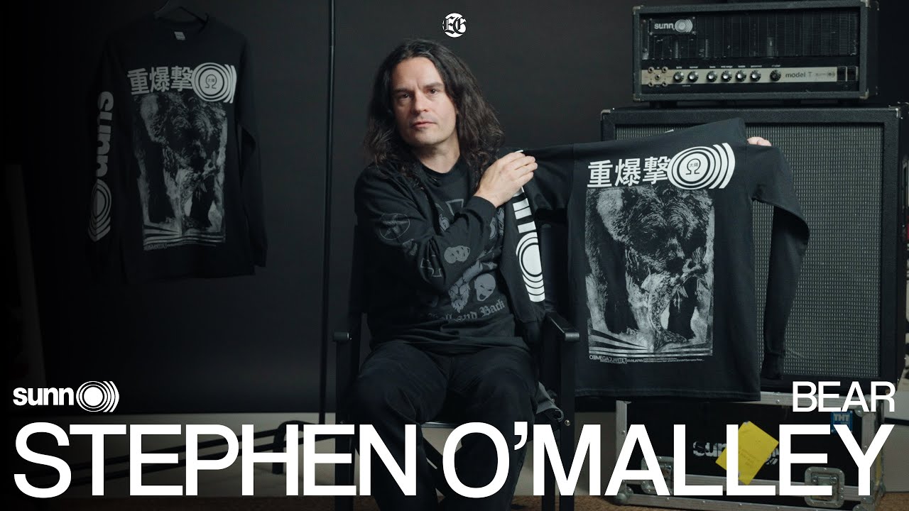 Stephen O’Malley on SUNN O)))'s Bear design, mystery in symbolism & metal merch | Evil Greed