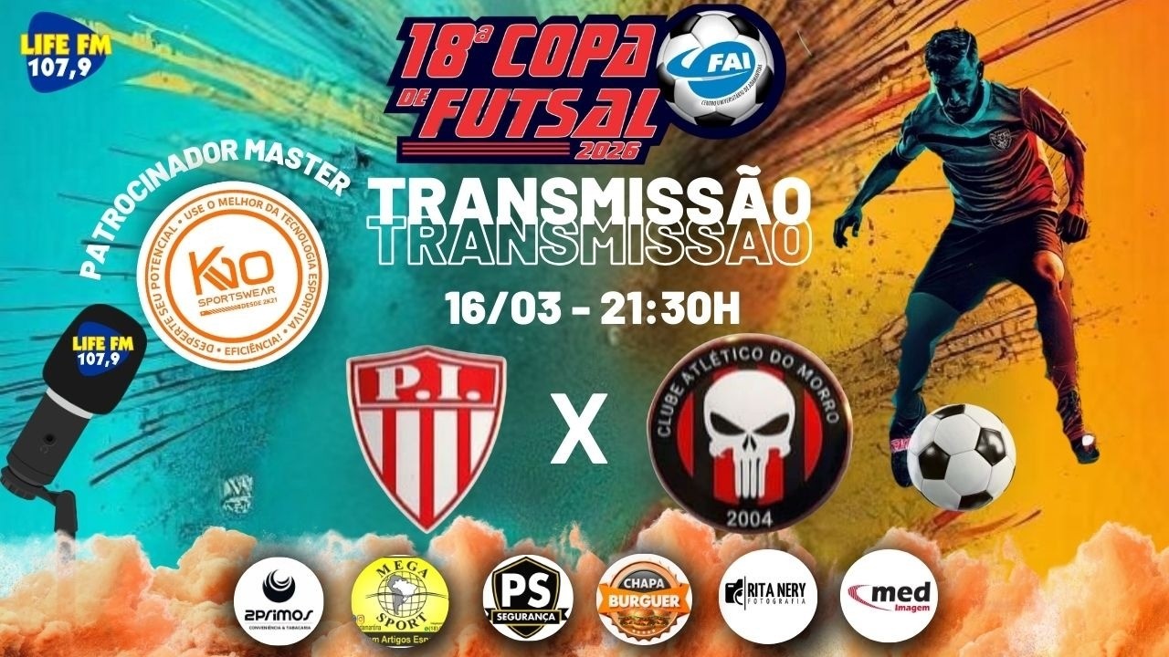 18ª Copa FAI de Futsal 2026