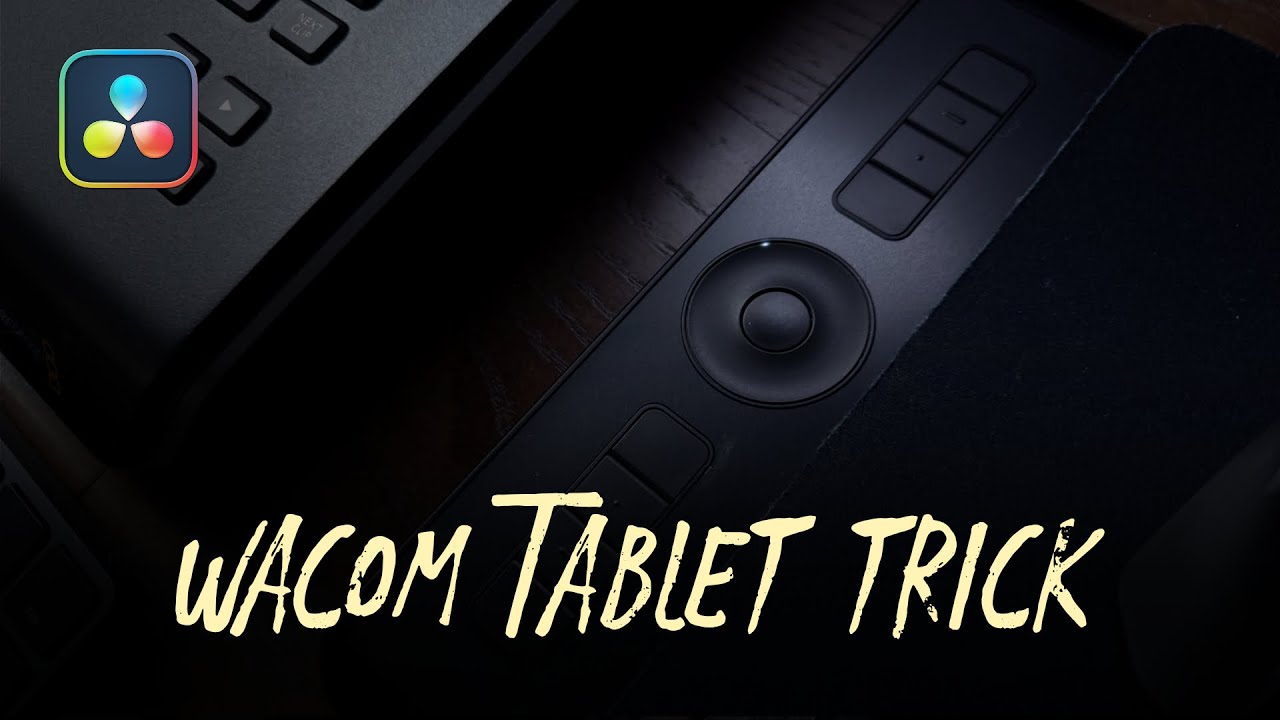 Time-saving trick using a Wacom tablet