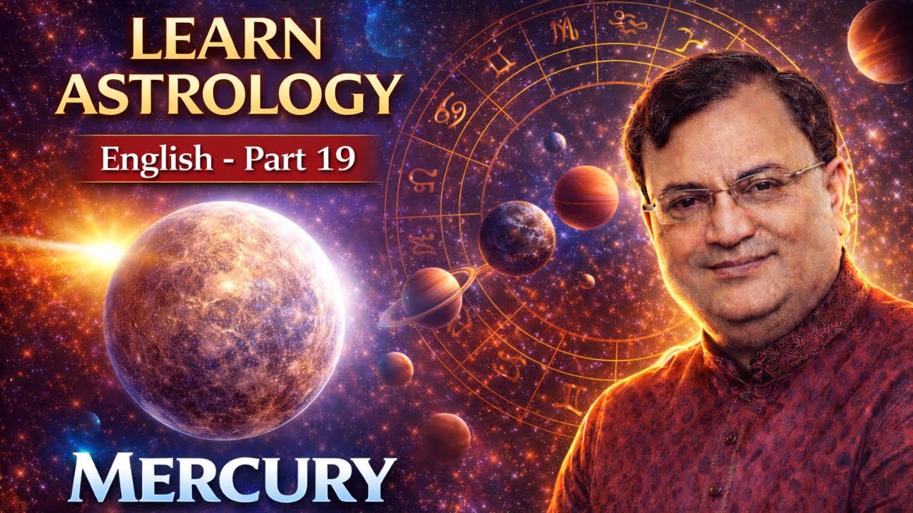 Mercury in Astrology Explained | Learn Astrology Part 19 (English) | Ashok Vasudev