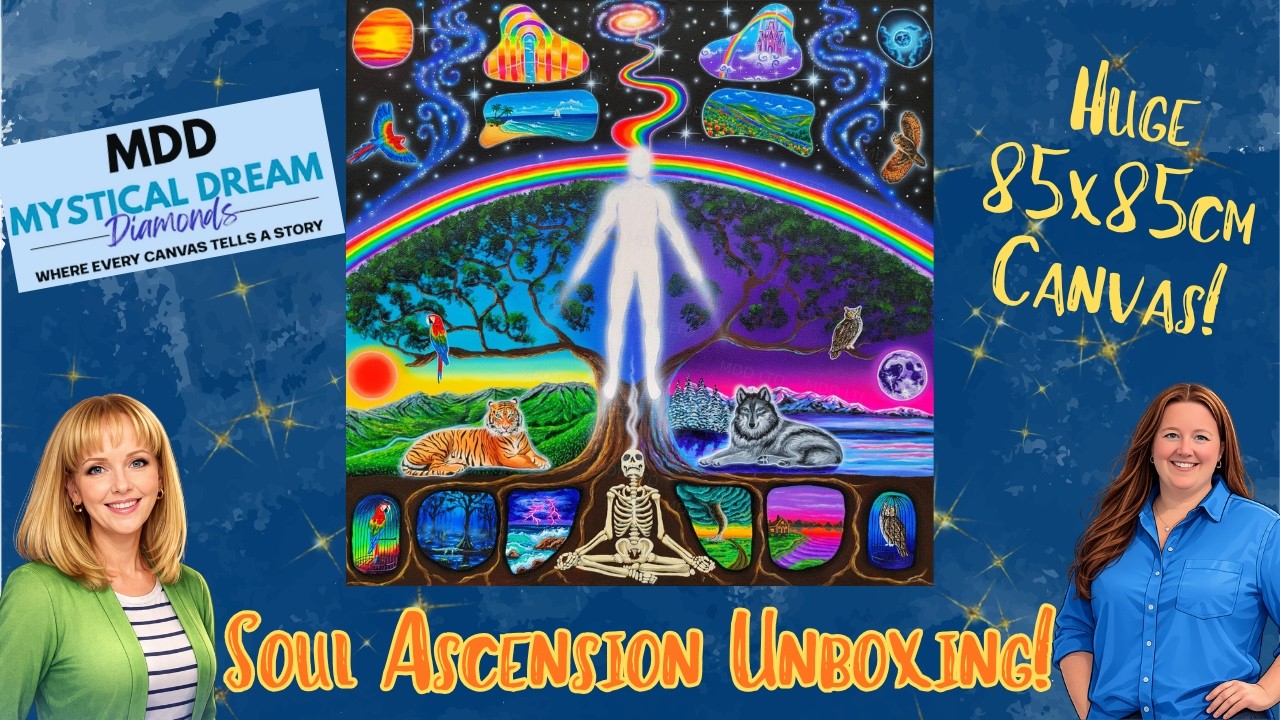 Soul Ascension ✨ Becca Tindol | FIRST LOOK from Mystical Dream Diamonds (Huge 85x85cm!)