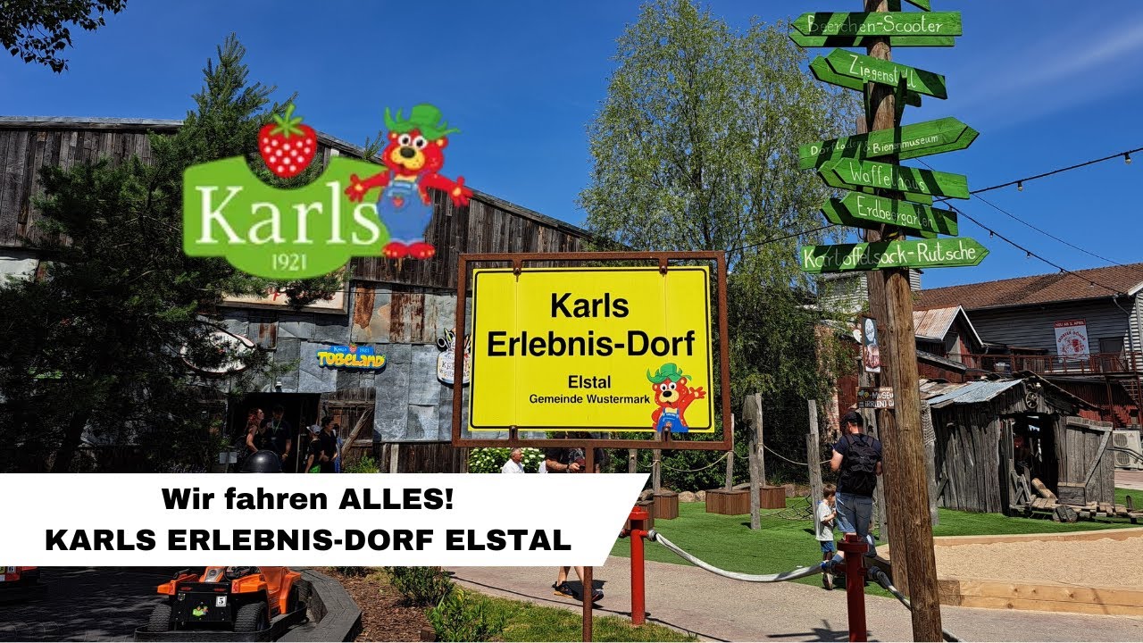 Karls Erlebnis-Dorf Elstal 2025 | ERDBEERDÖNER & K2 | Das ist einzigartig bei Karls! 🍓
